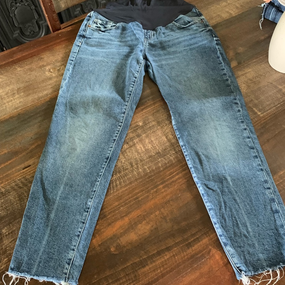 OG Straight Leg Raw Hem